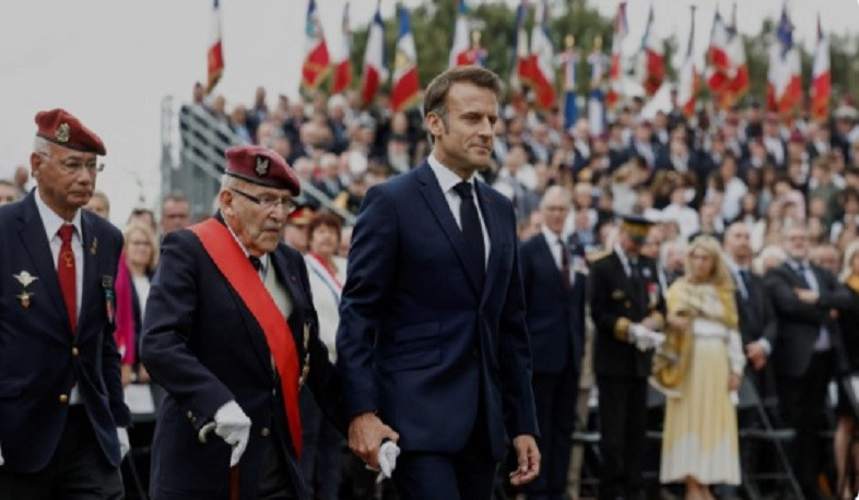 France's Macron welcomes world leaders at D-Day commemoration