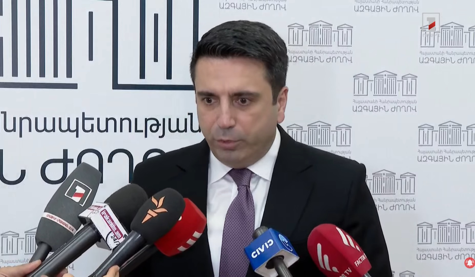 It is absurd: Alen Simonyan on news that Pashinyan will visit Baku in November