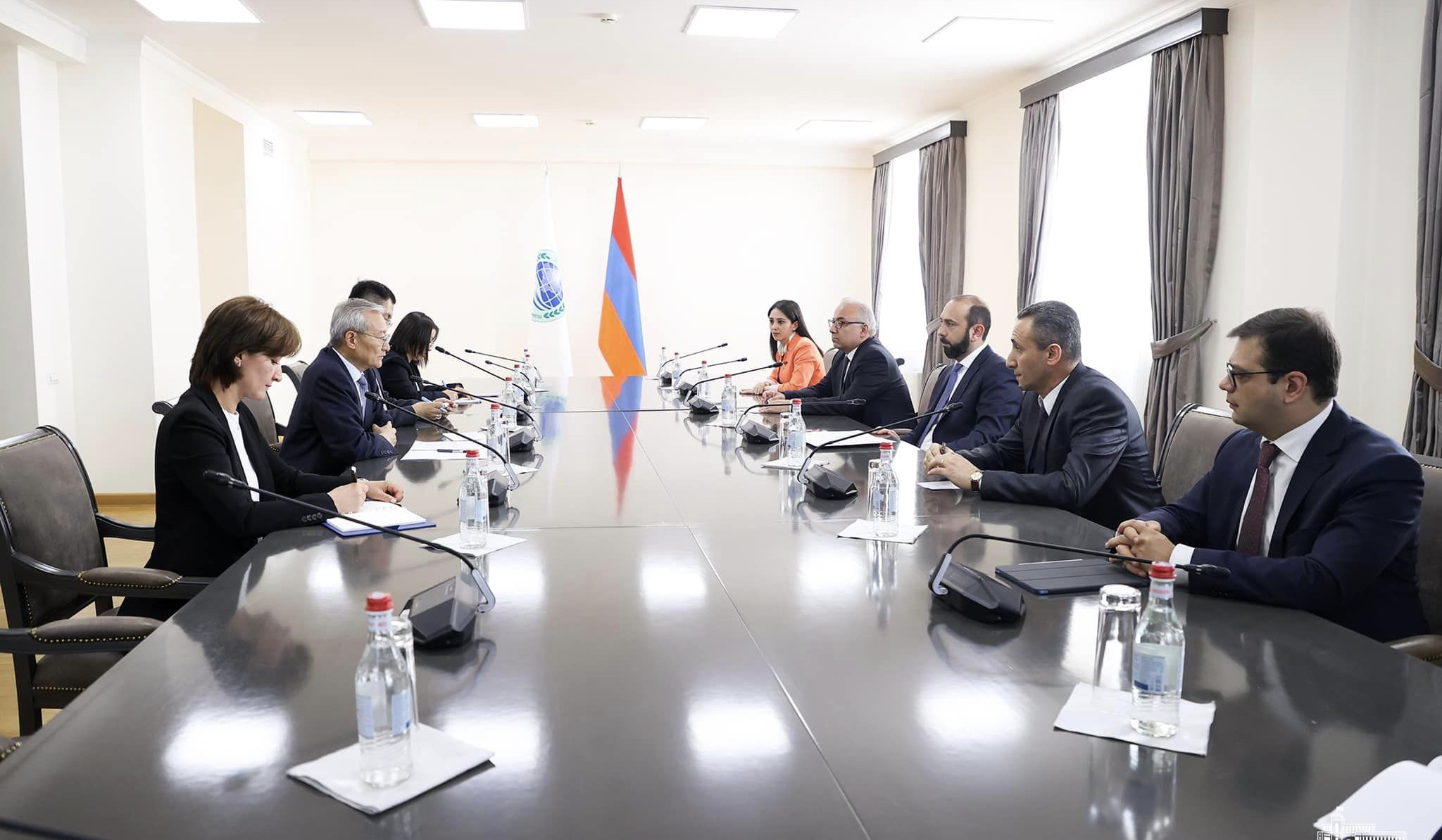 Meeting of Minister of Foreign Affairs of Armenia with SCO Secretary-General