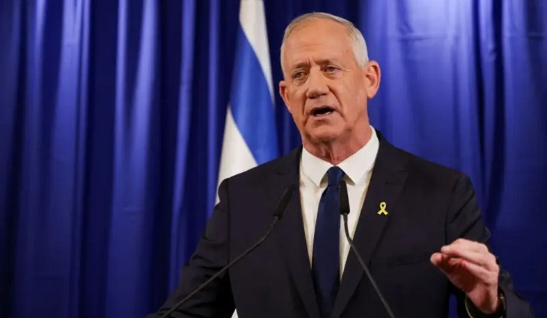 Benny Gantz resigned from Netanyahu's military cabinet