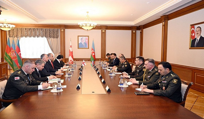 Defense ministers of Azerbaijan and Georgia met