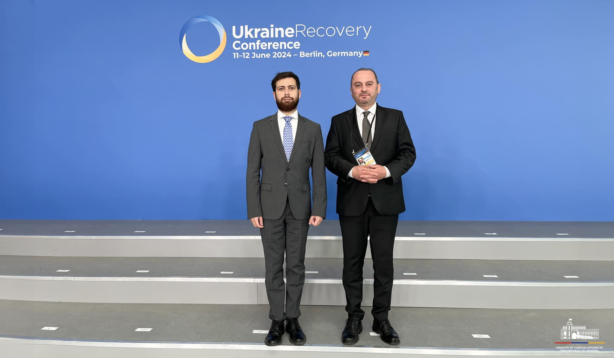 We realize importance of peace: Vahan Kostanyan at conference on reconstruction of Ukraine