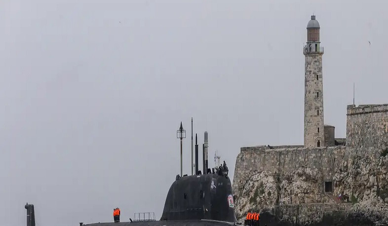 Russian MoD shows footage of warships arriving in Havana after naval drill in Atlantic