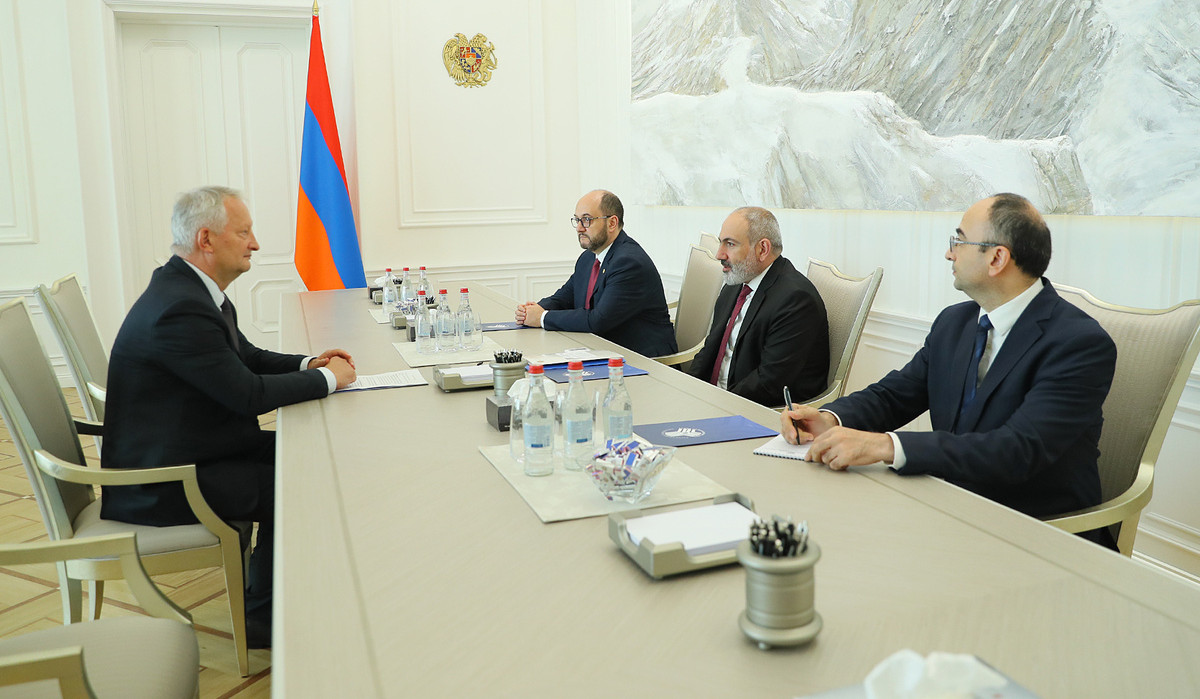 Prime Minister Pashinyan and Ambassador Richter exchanged views on peace treaty discussions between Armenia and Azerbaijan