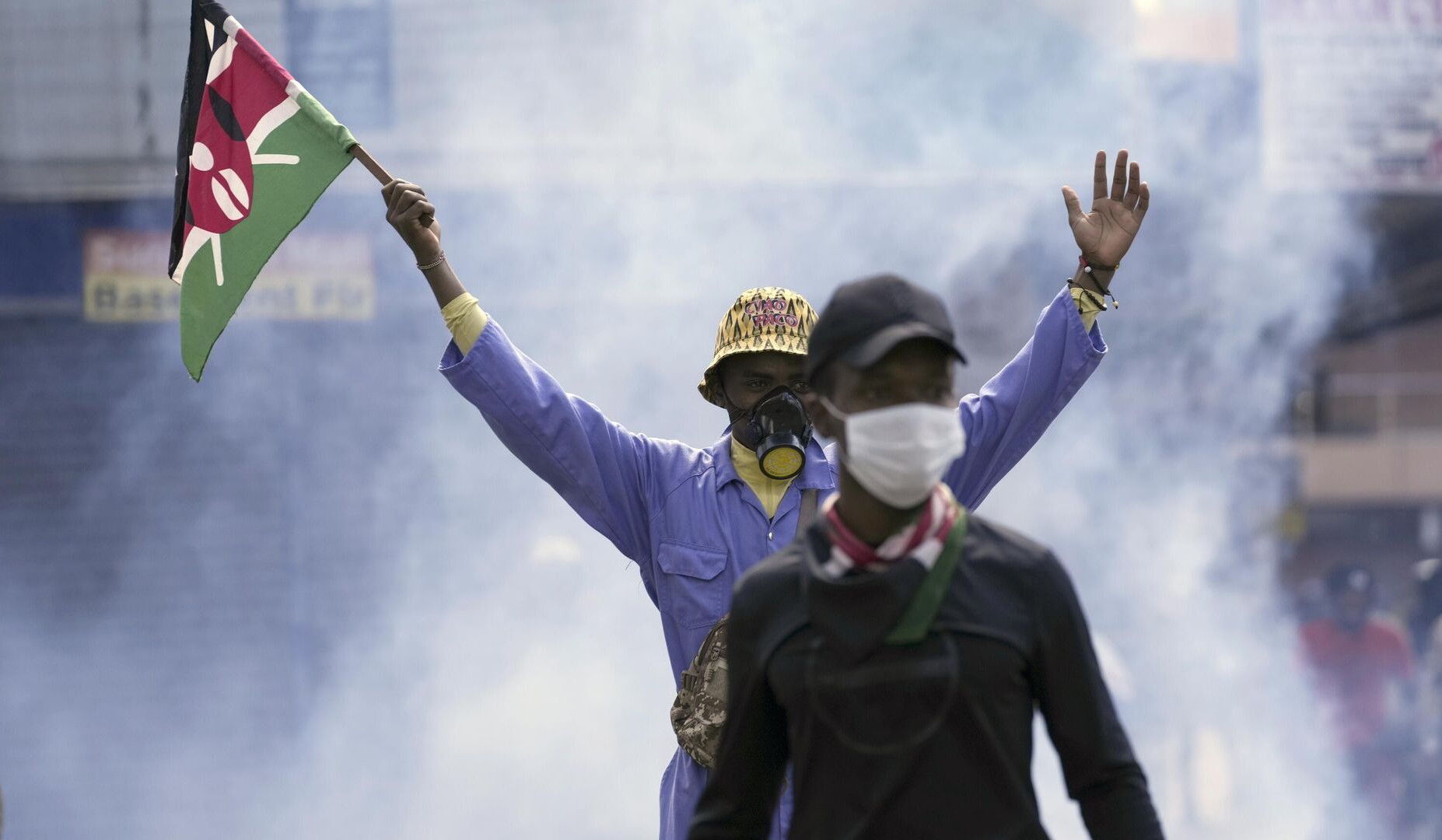 В Найроби полиция оцепила центр города в ожидании протестов против налогов
