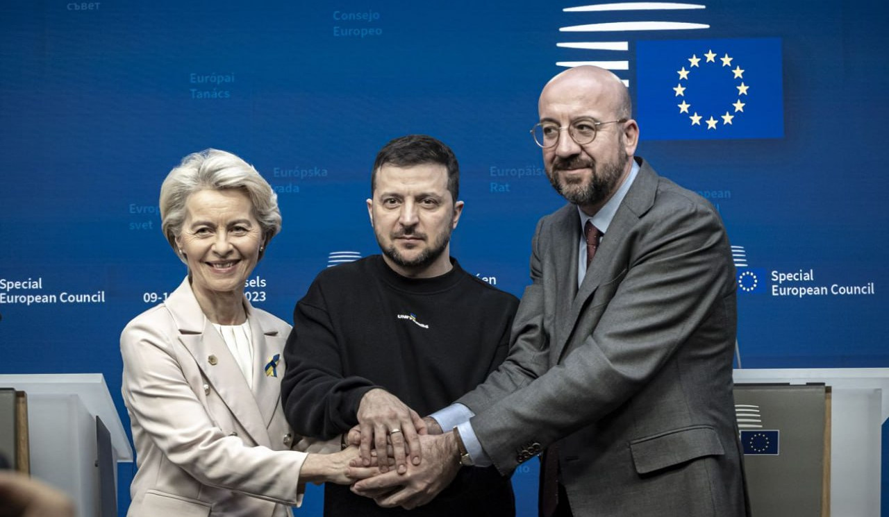 Ukraine signs security pacts with EU, Lithuania and Estonia