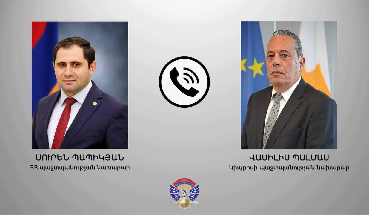 Обсуждены вопросы, связанные с оборонным сотрудничеством между Арменией и Кипром