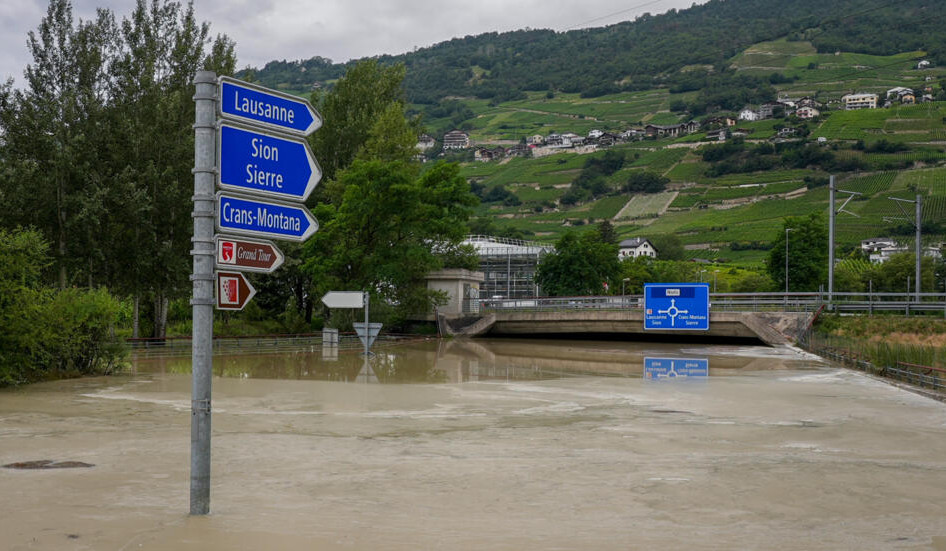 Heavy rains and floods in Switzerland and Italy: there are victims