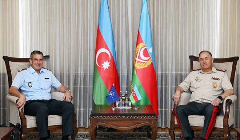 Заместитель министра обороны Азербайджана принял представителя НАТО