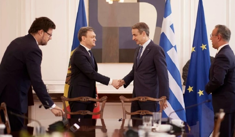 Greece supports Moldova’s EU accession perspective, Mitsotakis