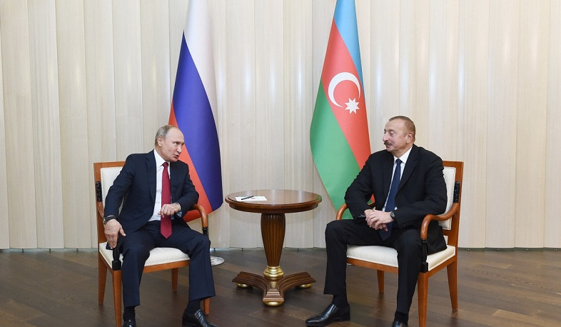 Meeting between Putin and Aliyev took place in Astana