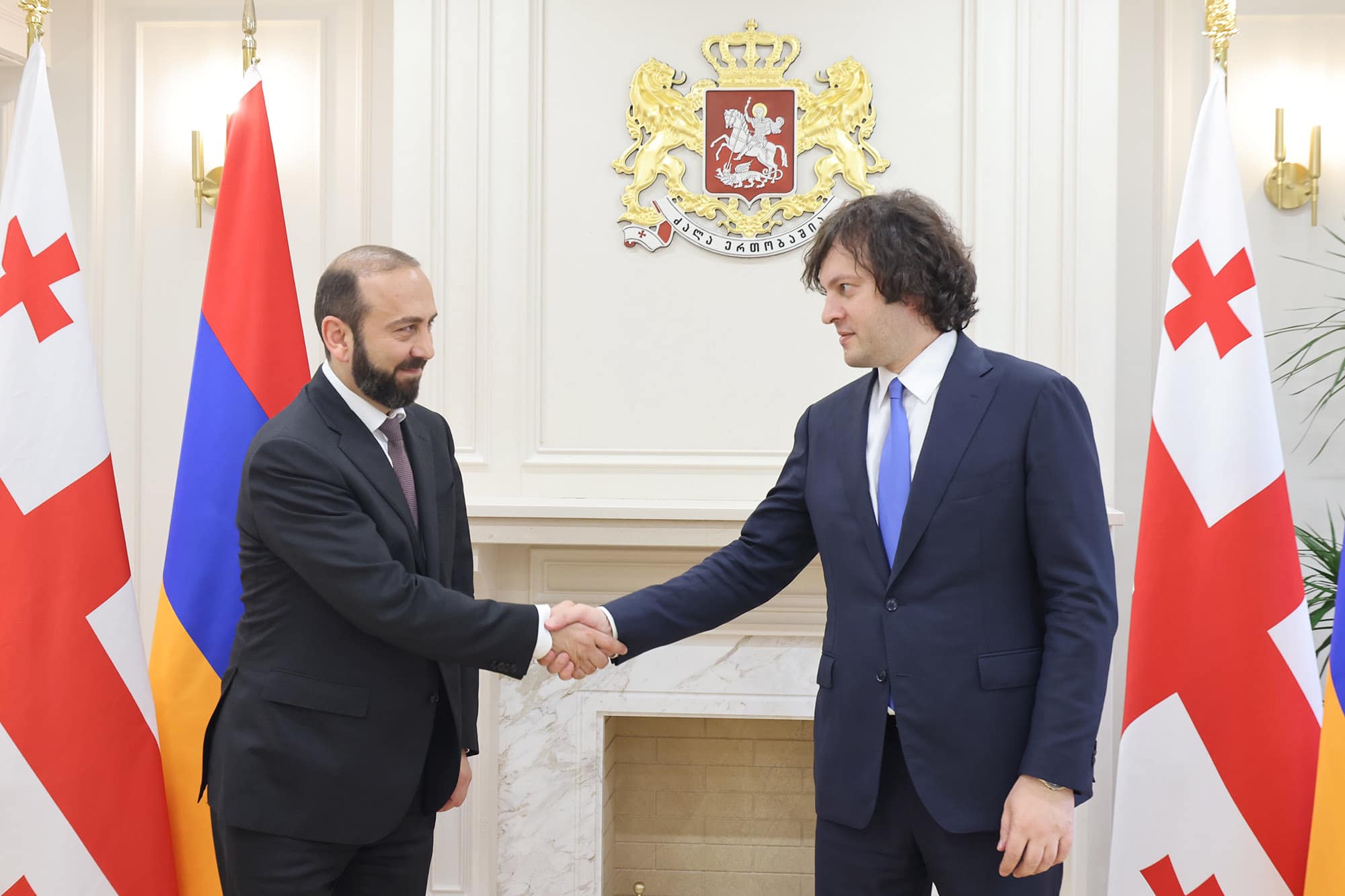 Armenia’s Foreign Minister and Georgian Prime Minister discussed issues related to regional security