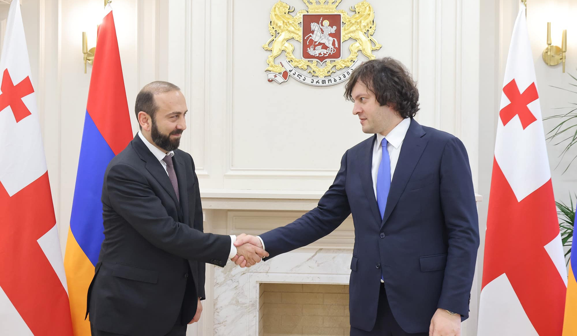 Armenia's Foreign Minister and Georgian Prime Minister discussed issues related to regional security