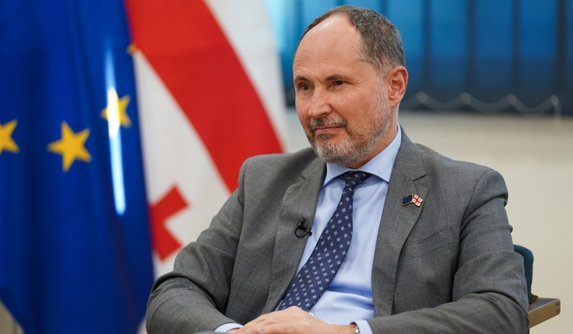 Georgia's EU accession process suspended, Ambassador