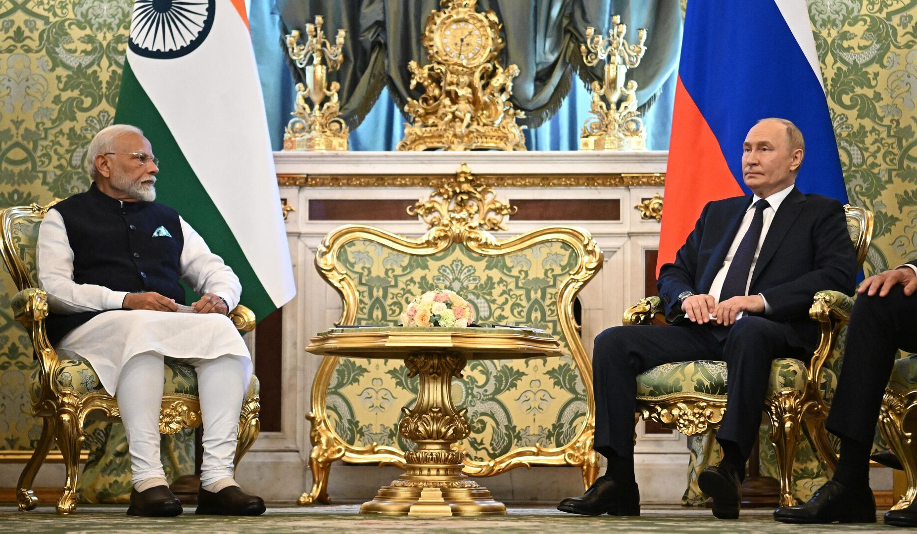 Putin says Russia and India maintain a privileged strategic partnership