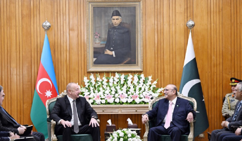 Ադրբեջանի և Պակիստանի նախագահները գոհունակություն են հայտնել հարաբերությունների բարձր մակարդակի կապակցությամբ