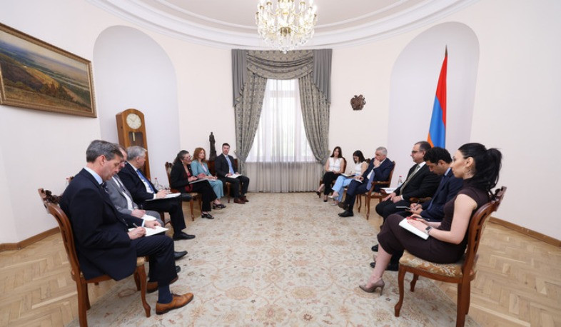 Deputy Prime Ministers presented implementation process of 'Crossroads of Peace' initiative to head of USAID Europe and Eurasia Bureau