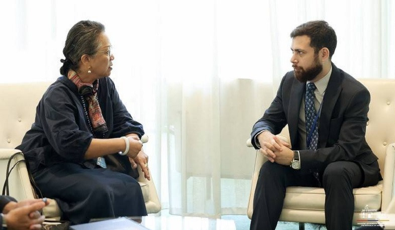 Meeting of Deputy Foreign Minister with Executive Secretary of UN Economic and Social Commission for Asia-Pacific