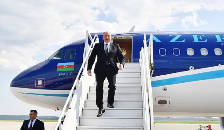 Ilham Aliyev arrived at European Political Community (EPC) summit