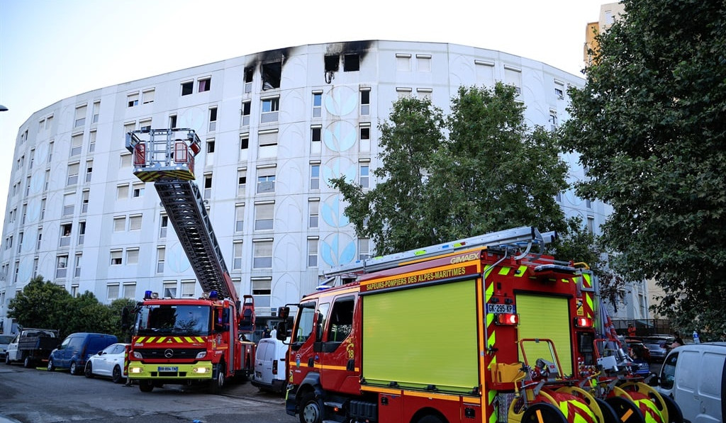 Fire in Nice building kills seven people, including three children