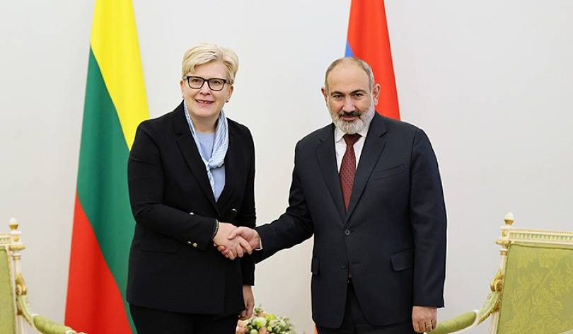 I highly appreciate Lithuania’s readiness and commitment to support development of Armenia-EU partnership: Pashinyan to Šimonytė