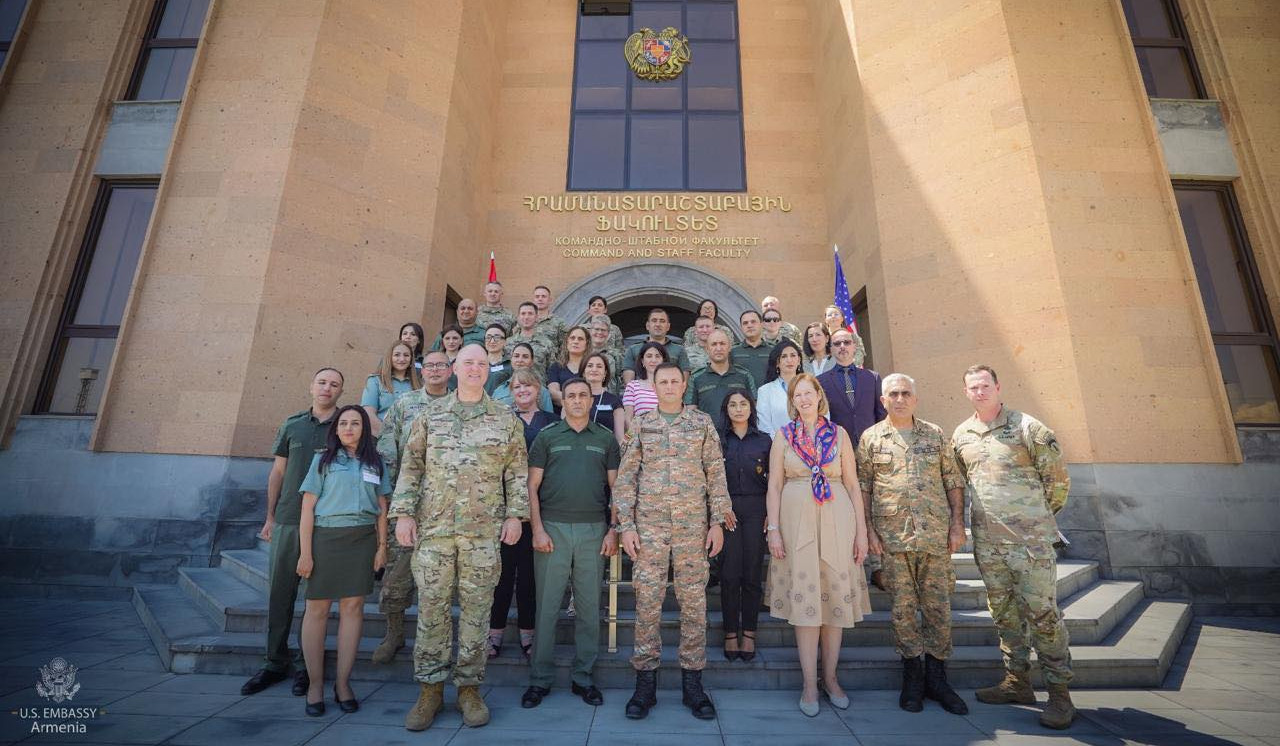 Ambassador Kvien participated in workshop on 'Women’s Integration in the Armed Forces' at Vazgen Sargsyan Military Academy