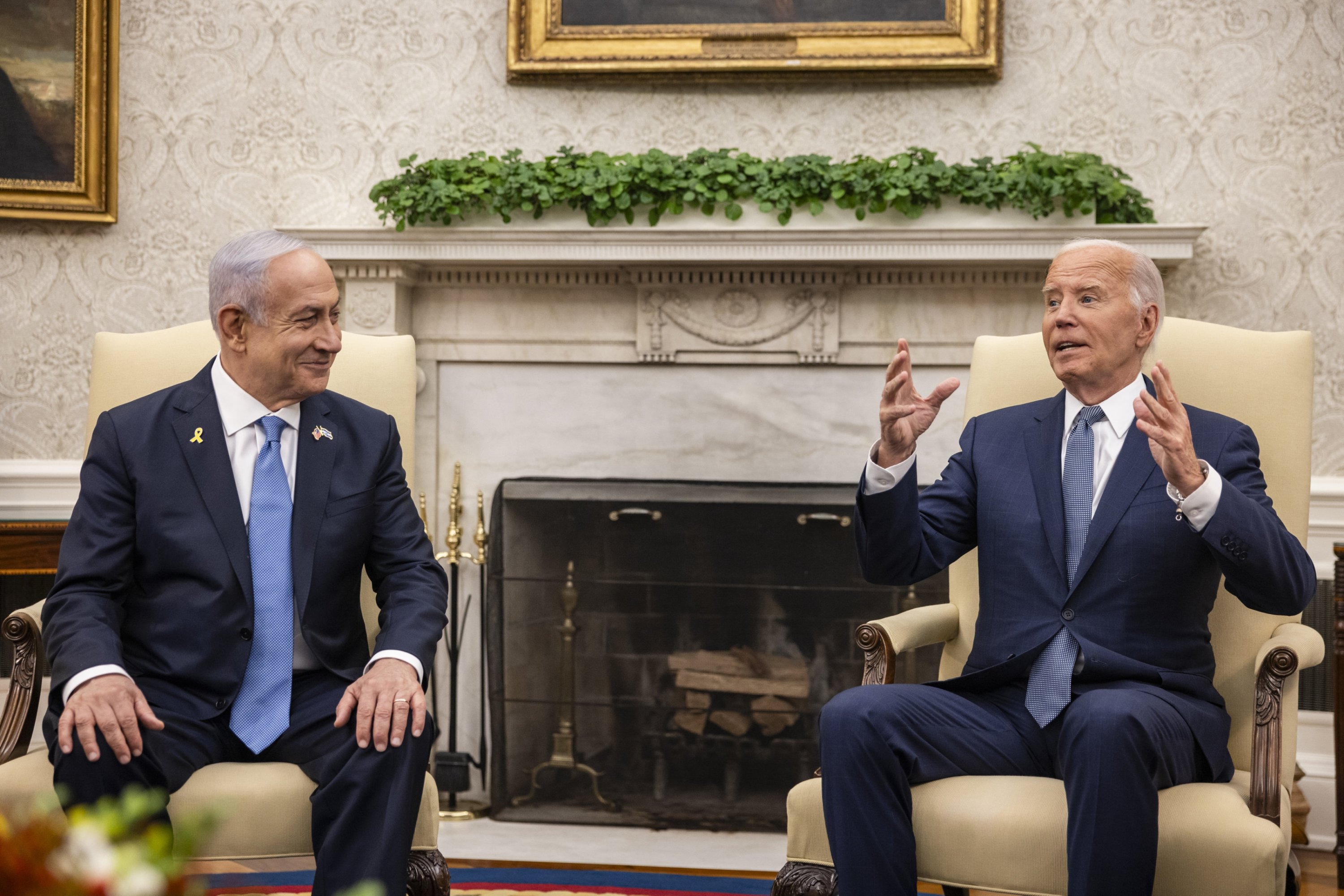 Байден и Нетаньяху обсудили вопросы установления режима прекращения огня в секторе Газа