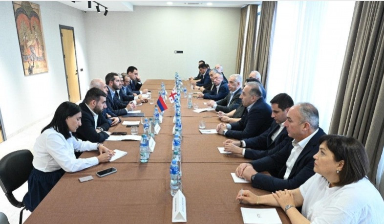 Delegation led by Ruben Rubinyan is on working visit to Georgia