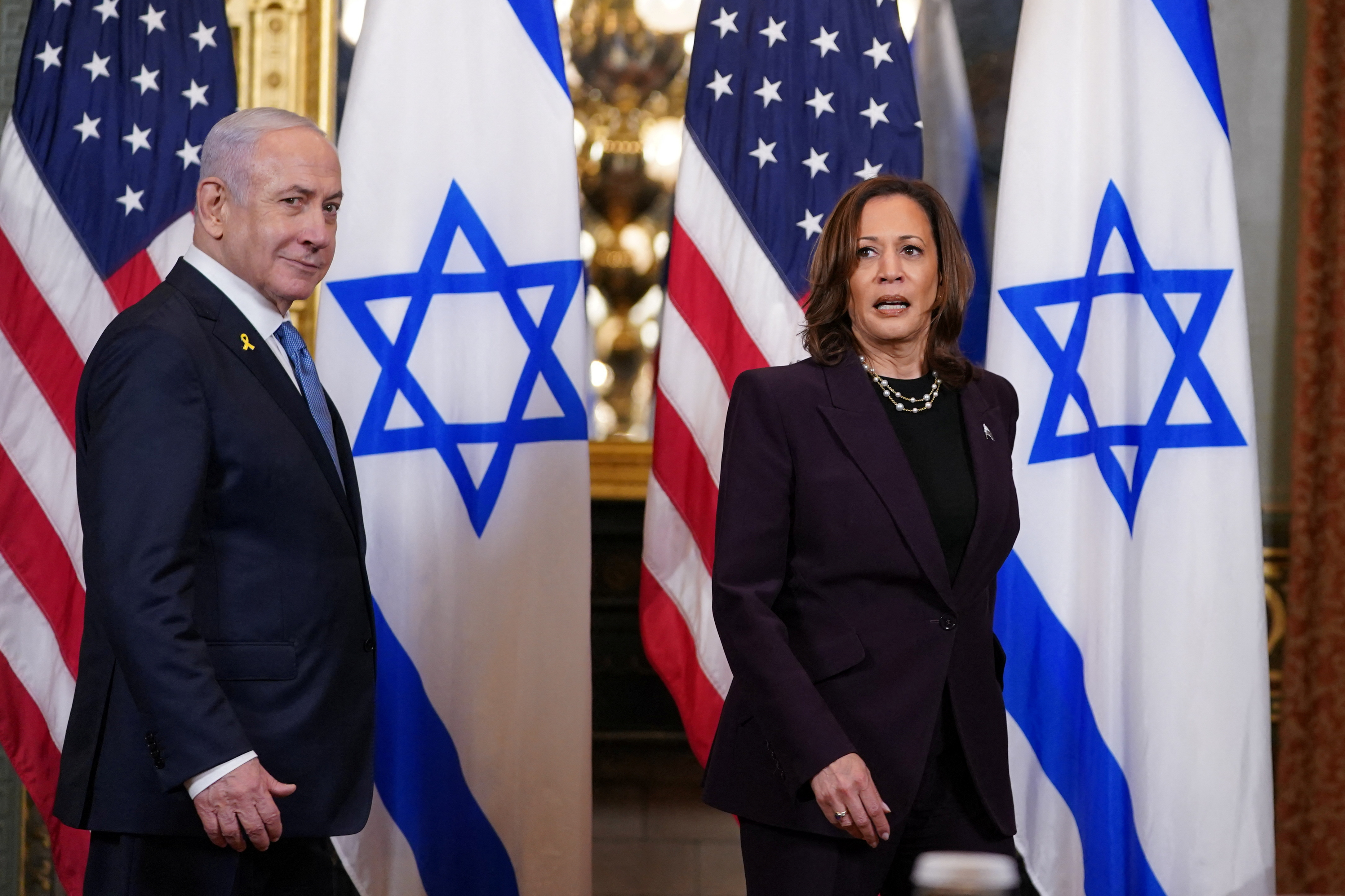 US Vice President Harris meets Israeli PM Netanyahu
