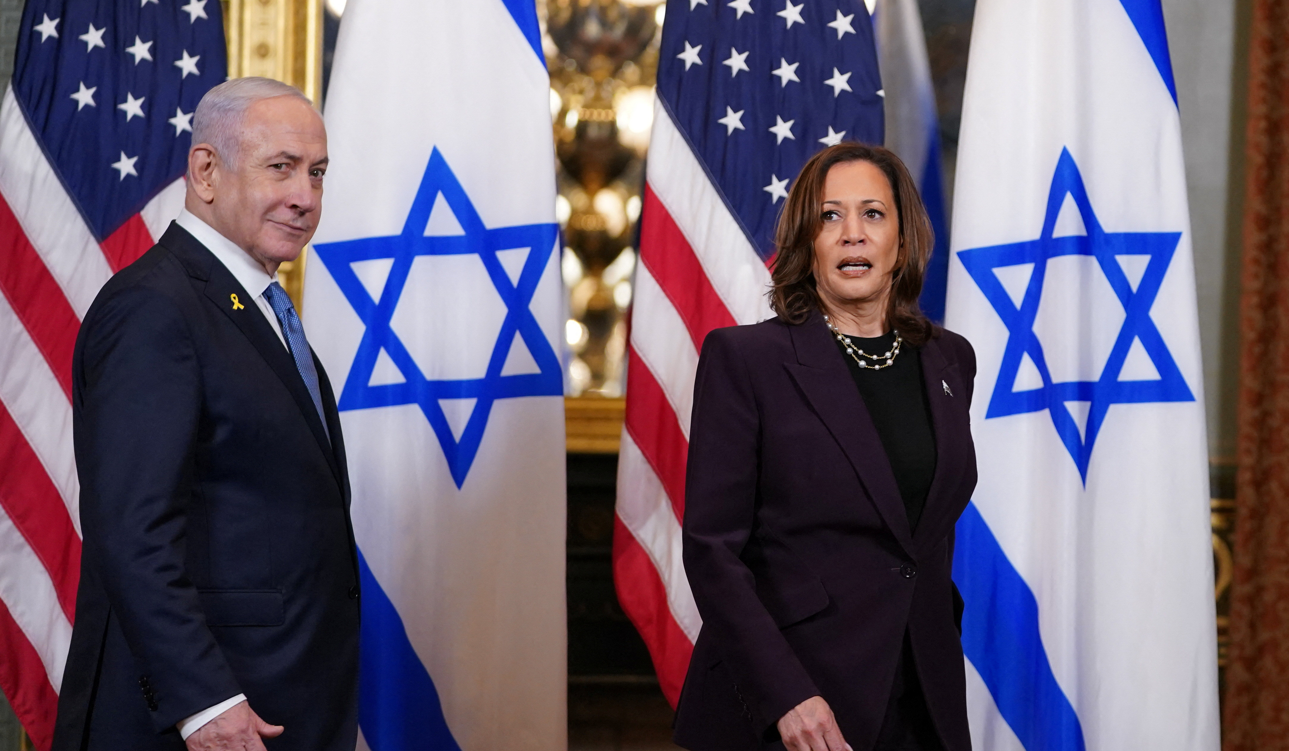 US Vice President Harris meets Israeli PM Netanyahu