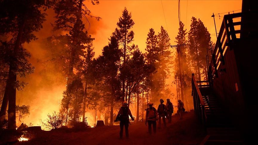 Wildfires are raging in western United States