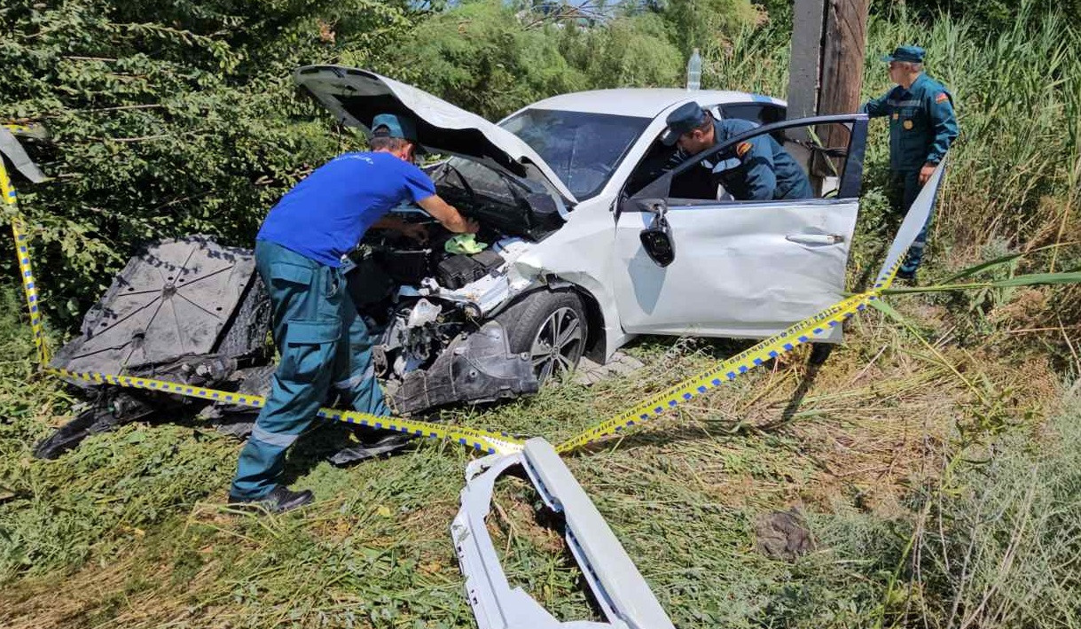 Ավտովթար Երևան-Երասխ ճանապարհին. կա տուժած