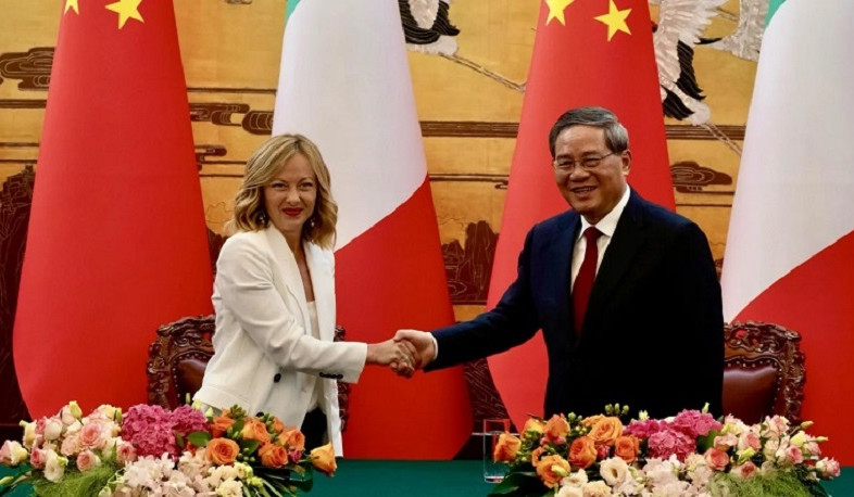 Prime Minister of Italy visited China