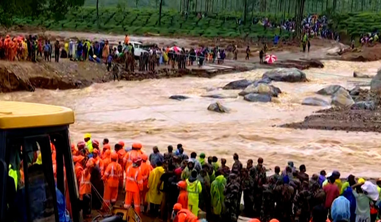 At least 200 dead in South India landslides