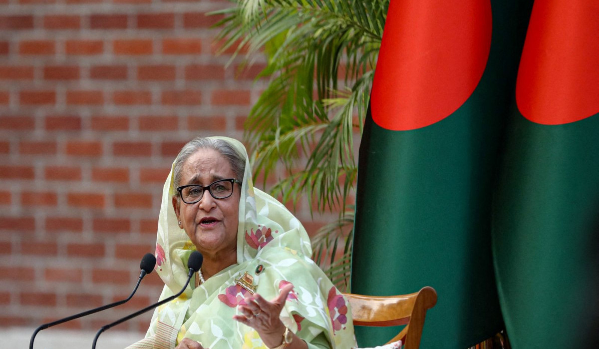 Bangladeshi Prime Minister Sheikh Hasina resigns and leaves country