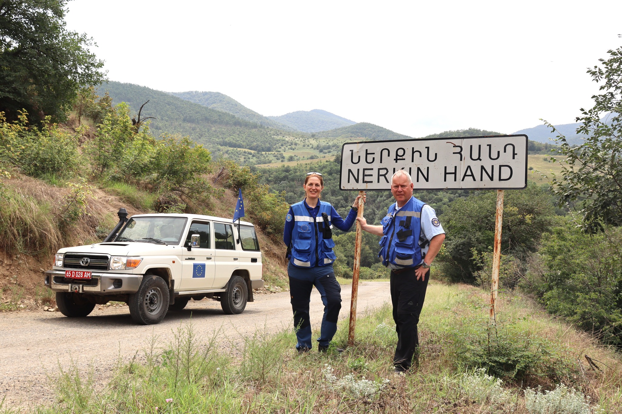 EU Mission carries out patrol in Nerkin Hand