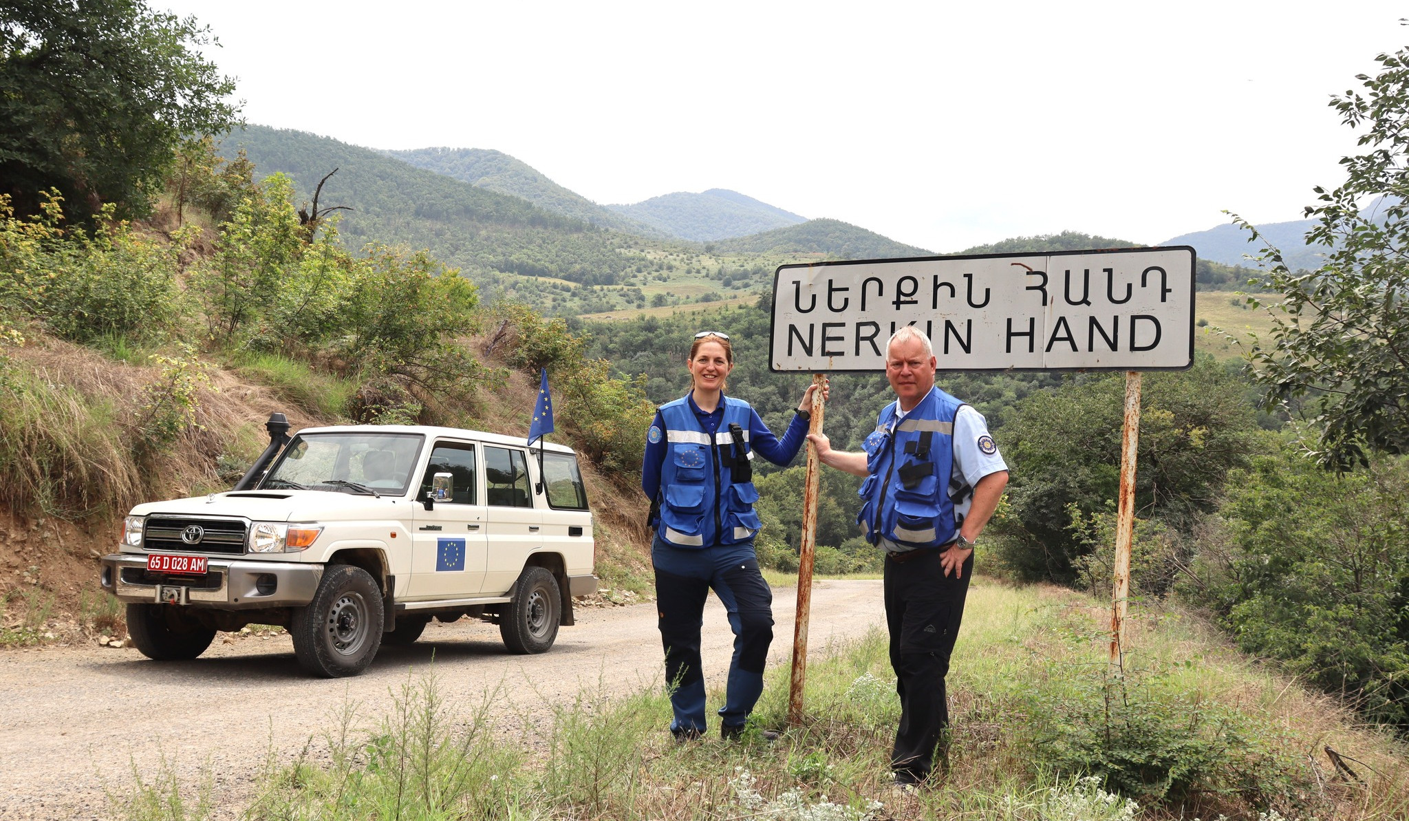 EU Mission carries out patrol in Nerkin Hand