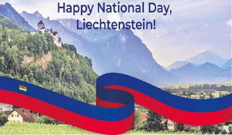 Armenia congratulates Liechtenstein on National Holiday