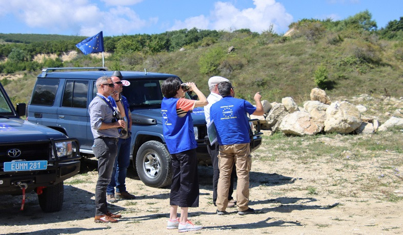 EU Mission in Armenia joins EU Mission in Georgia during a border patrol