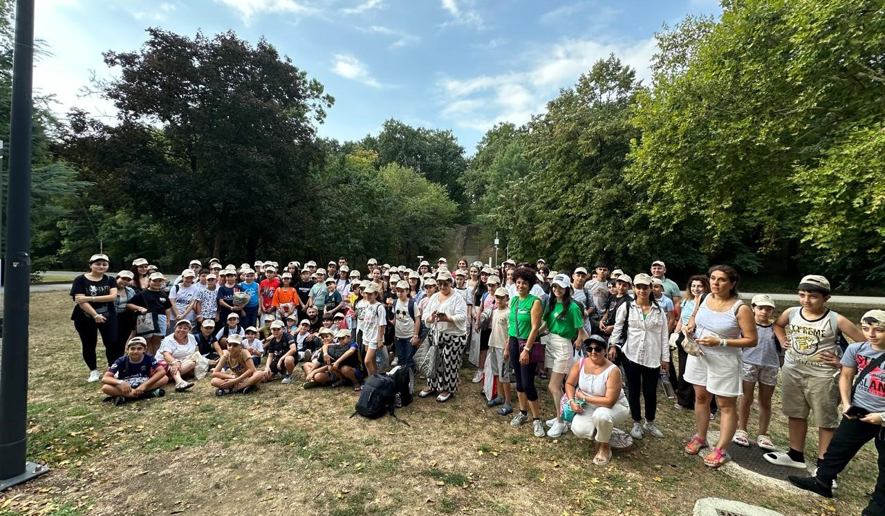 About 120 children forcibly displaced from Nagorno-Karabakh went to Hungary to participate in summer camp