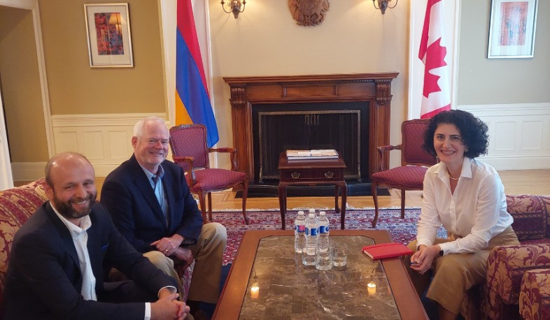 Canadian Ambassador spoke with Jaime Pitfield about support to 'Parliamentary Reform in Armenia' program