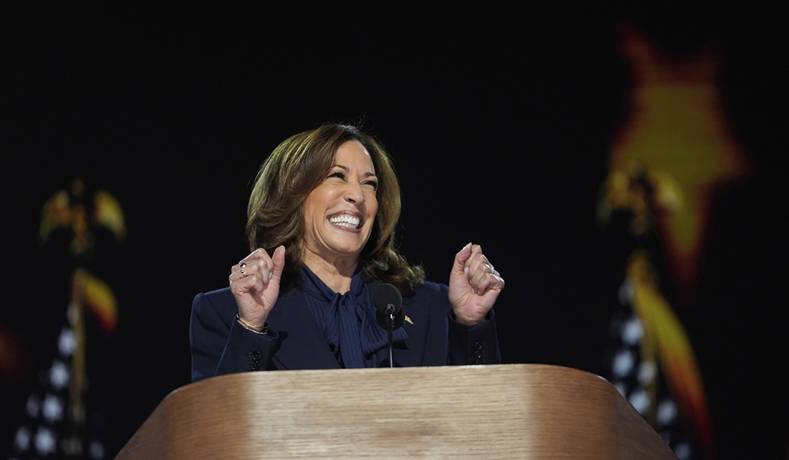 We are charting a new way forward: Harris formally accepts Democrats' nomination for president