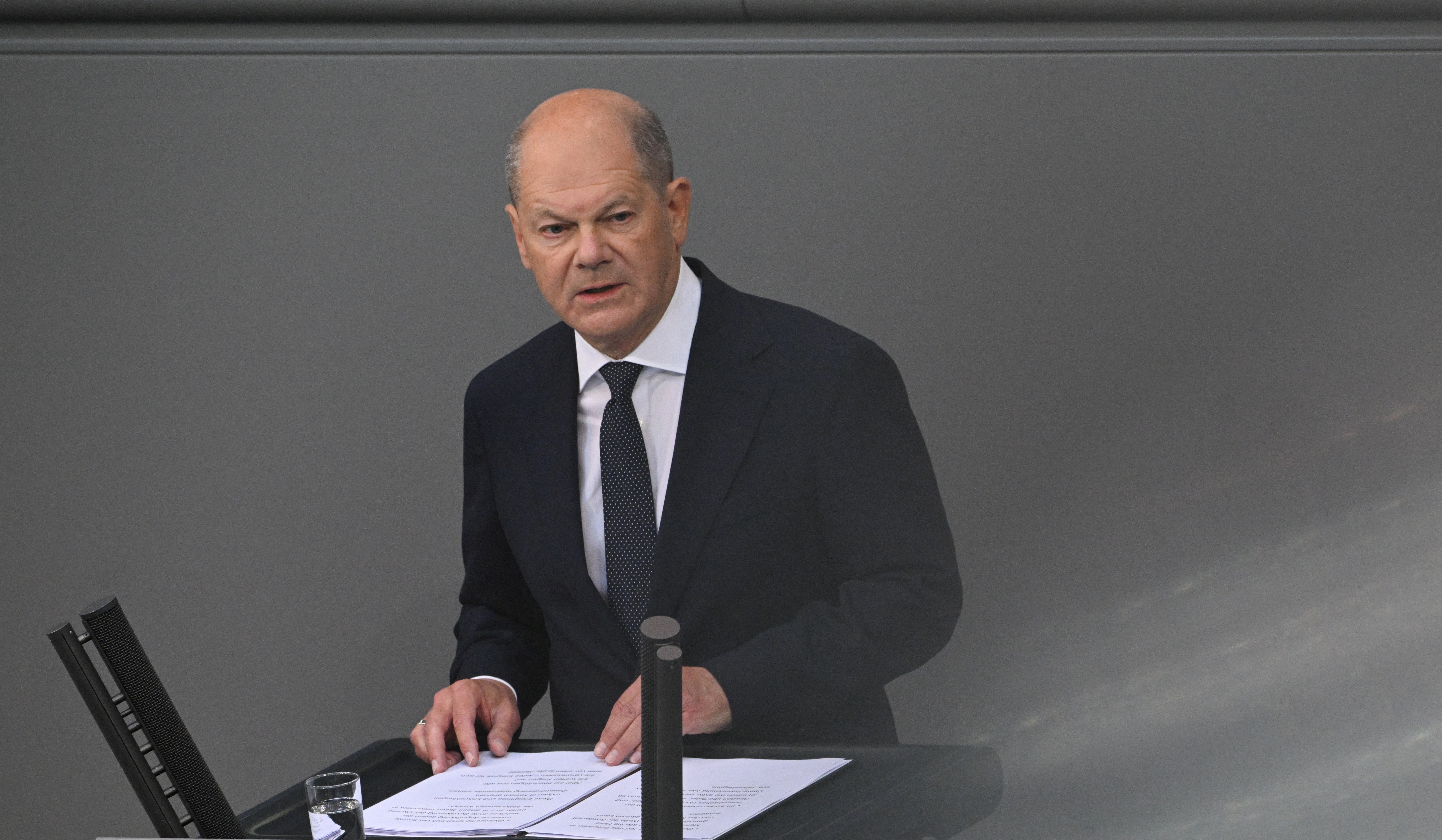 Germany's Scholz seeks harsh punishment for stabbing assailant