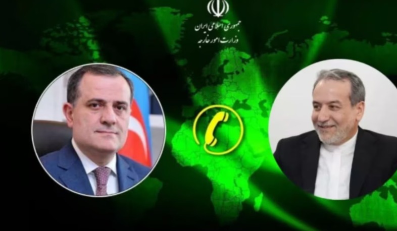 Iranian and Azerbaijani foreign ministers talk by phone about bilateral relations and regional developments