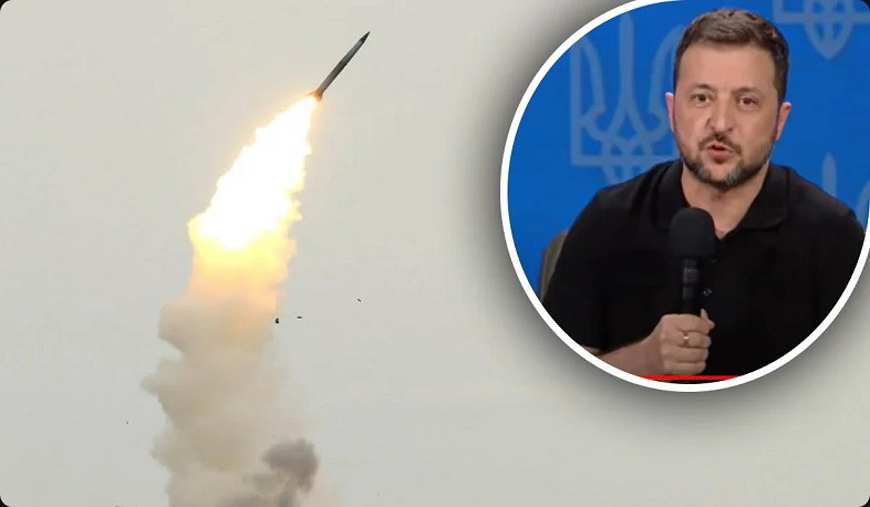 Ukraine created a ballistic missile: Zelensky