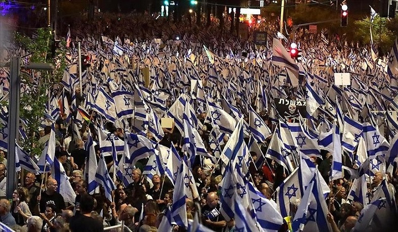 Israeli Prime Minister Benjamin Netanyahu is worried about mass protests taking place in country: CNN