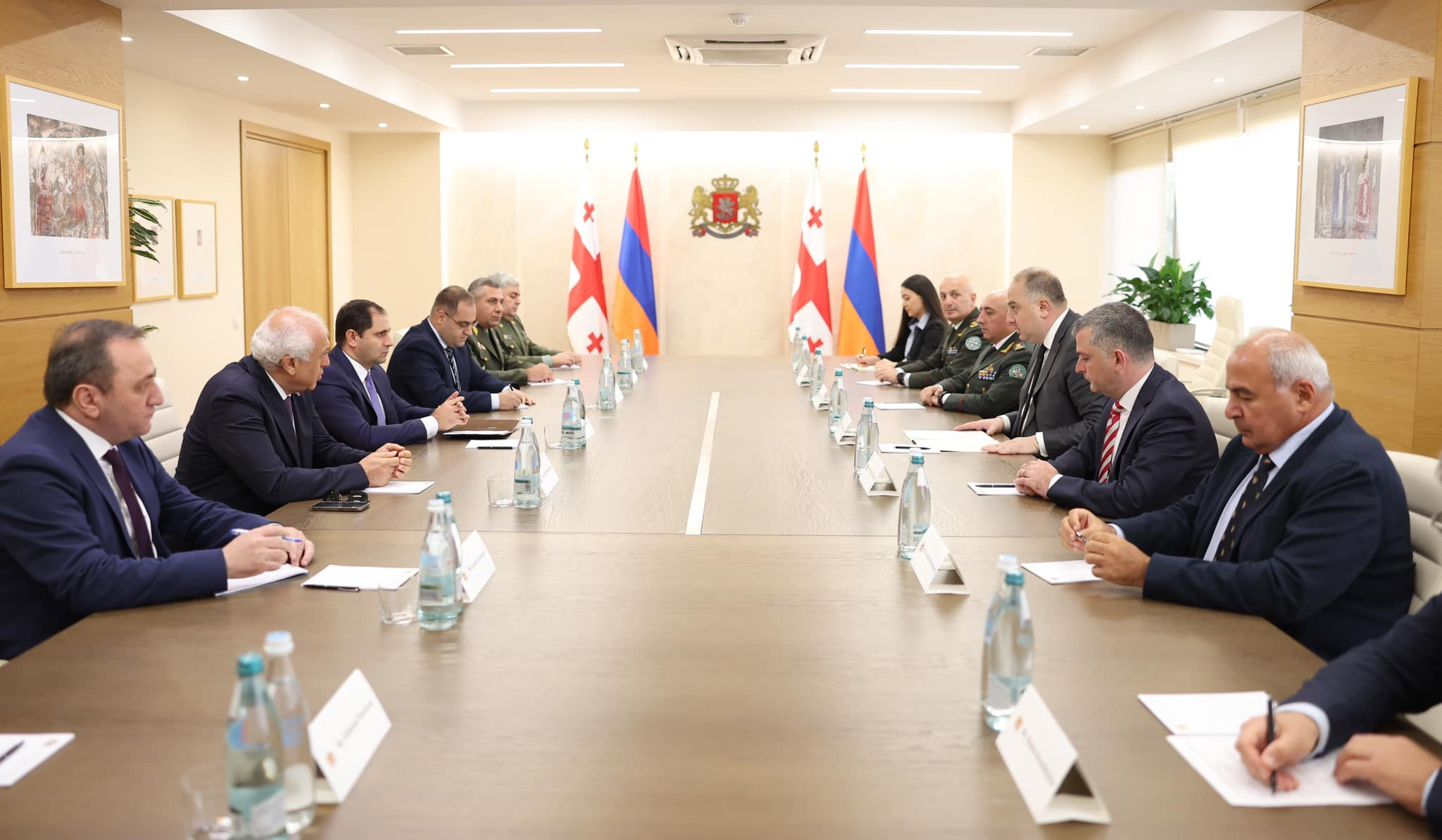 Heads of defense departments of Armenia and Georgia discussed issues related to regional security