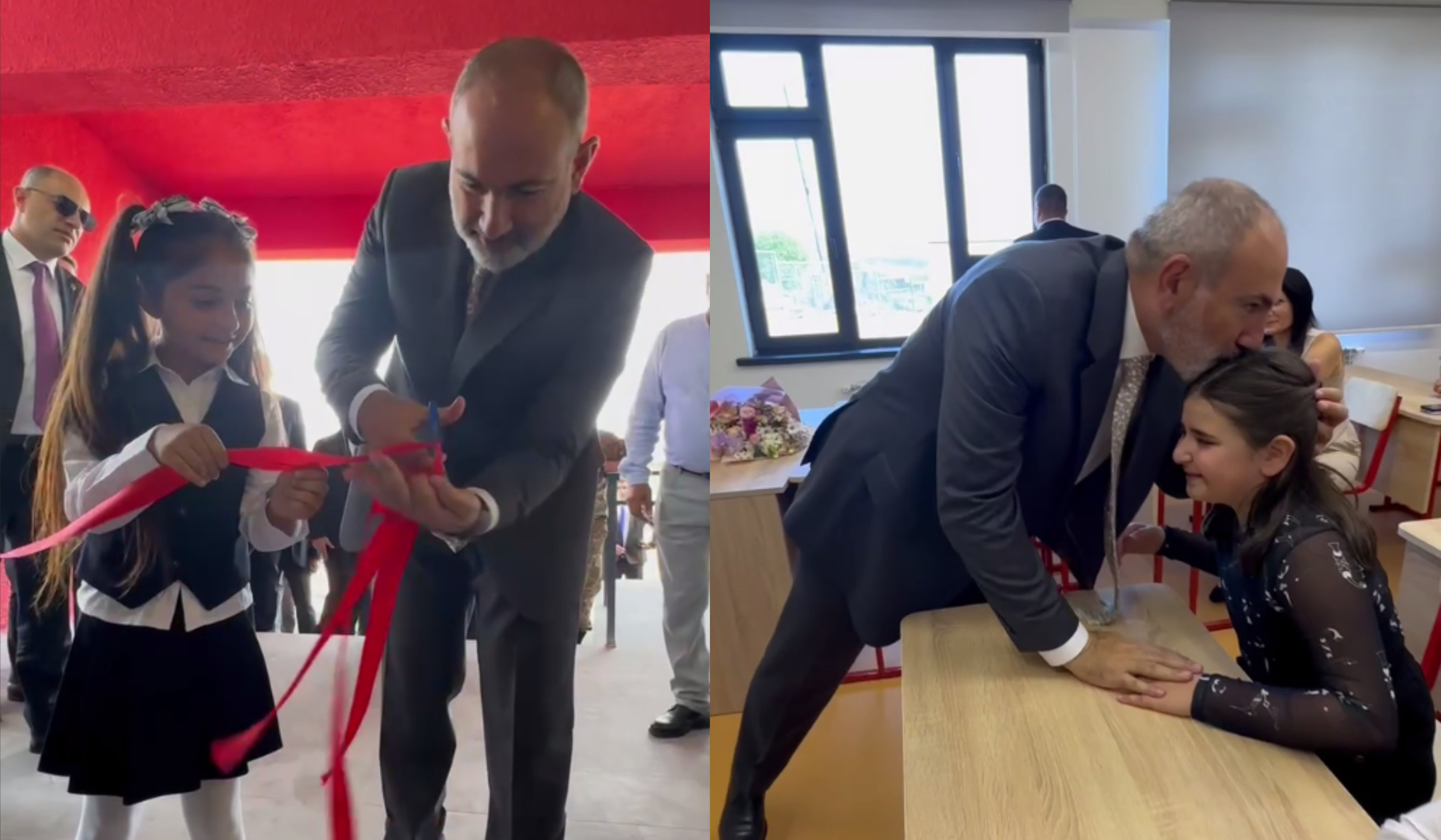 Pashinyan participated in opening of newly built school in Kirants