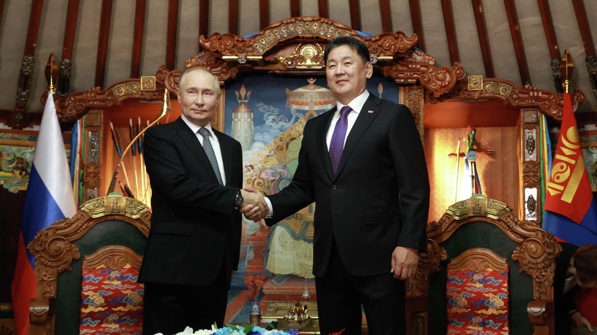 Russia and Mongolia have great potential in gas cooperation, Putin says