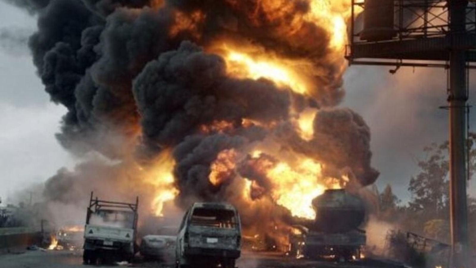 At least 48 people killed in Nigerian fuel truck explosion